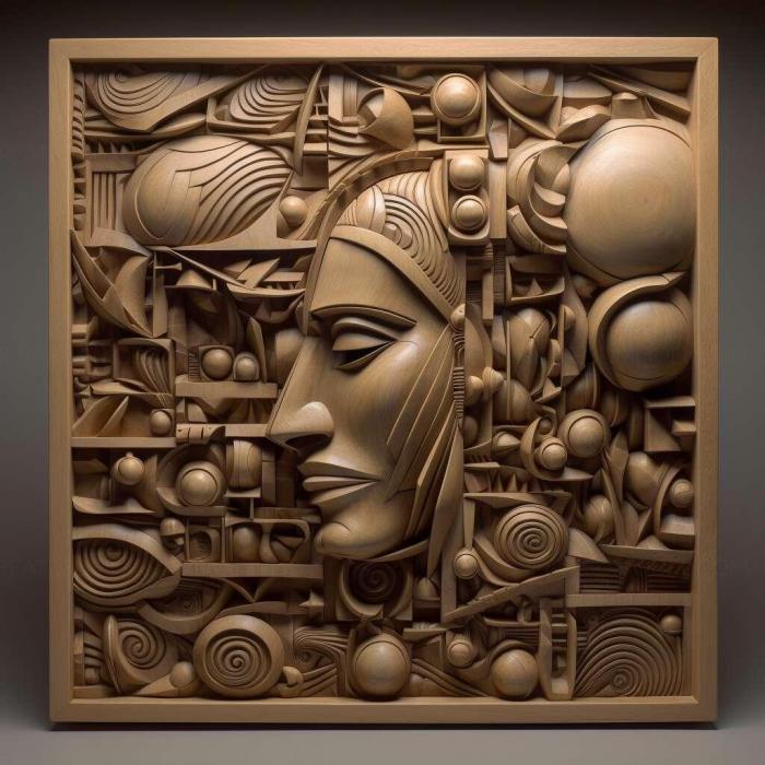 نموذج ثلاثي الأبعاد لآلة CNC 3D Art 